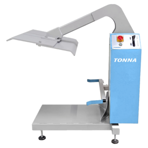 Compacteur de déchets TONNA1100 E1100L pour bacs de 1100 L, vue latérale